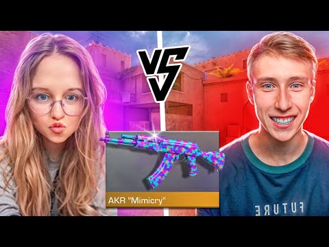 Видео: Он мой?😈 ДУЭЛЬ НА НОВЫЙ AKR MIMICRY В НОВОМ ОБНОВЛЕНИЕ В STANDOFF 2 