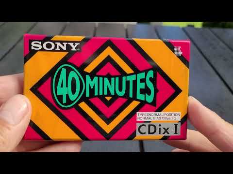 Видео: Кассеты SONY с большими катушками 