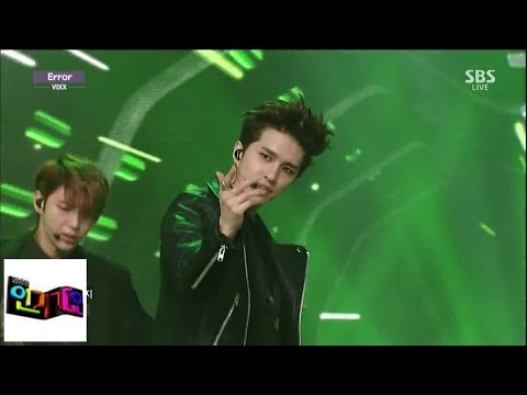Видео: [VIXX] Ошибка (Ошибка) @ Популярная песня Inkigayo 141102