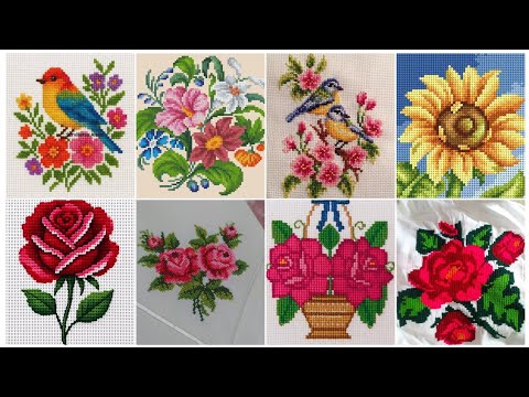 Видео: #1 Самые красивые и уникальные новые схемы для вышивки крестом для всего #CrossStitchDesign#Trend