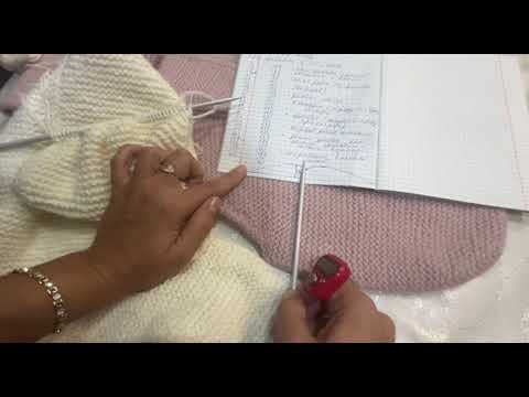 Видео: МК шарф-капюшон спицами.