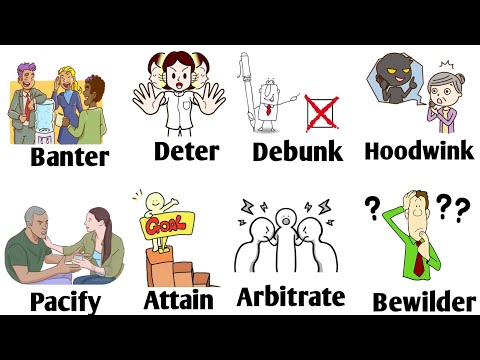 Видео: Расширенный словарный запас английского языка || Новые слова с произношением || Словарный запас