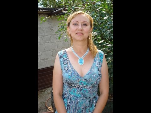 Видео: Кулон с агатом вены дракона в технике вышивка и плетение бисером