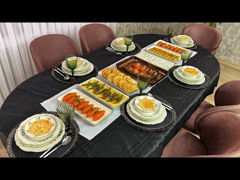Видео: МЕНЮ ГОСТЕВОГО УЖИНА С МЕСТНЫМИ БЛЮДАМИ ХАТАЙ/Гостевое меню/Что приготовить на ужин