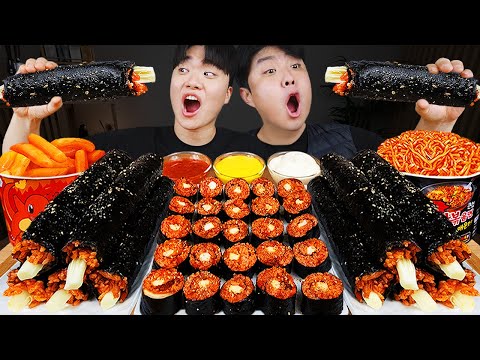 Видео: ASMR MUKBANG небольшой магазин, острый рамэн, хот-доги, кимбап, ттеокбокки !! Корейский магазин