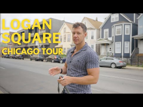 Видео: Зачем переезжать в район Логан-сквер в Чикаго? Пешеходная экскурсия с Сэмюэлем Чиохоном: стиль жи...
