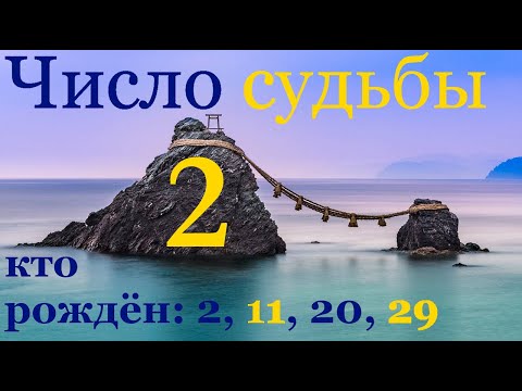 Видео: Число судьбы 2. Характер по дате рождения: 2, 11, 20 и 29 числа любого месяца. Джйотиш нумерология.