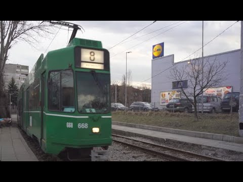 Видео: Bulgaria, Sofia, tram 8 ride from бул. Александър Стамболийски to ж.к. Люлин 5