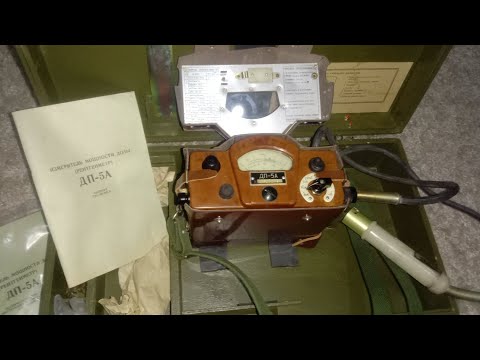 Видео: Обзор на Дп-5А дозиметр в позднем исполнении