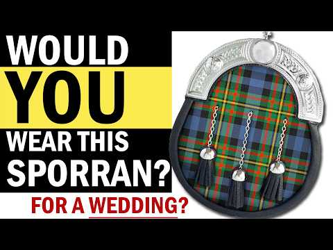 Видео: Спорраны в клетку тартан — мерзость или модный аксессуар для килта?