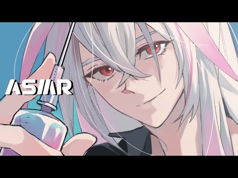 Видео: ASMR｜Дайте мне проверить вашу температуру🤤💉｜Вакцинация в лазарете и проверка тела стетоскопом 🩺🩹
