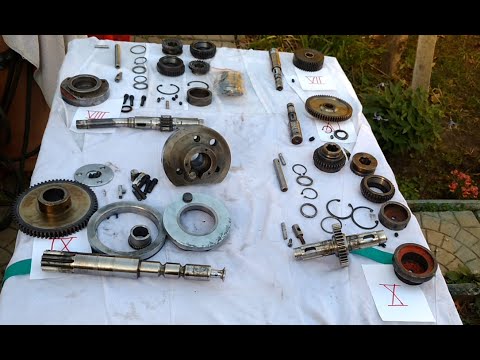 Видео: Фартук станка 1К62 и 1К625. Деталировка и дефектовка. Часть 4.