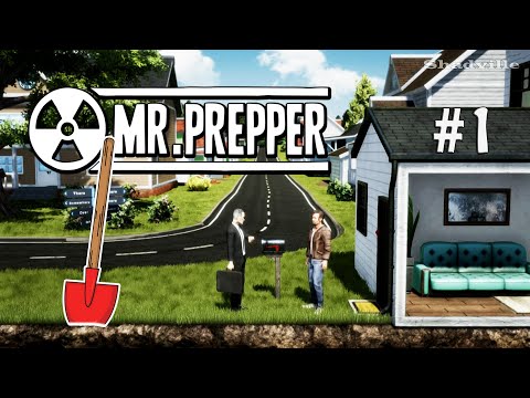 Видео: Я и мой бункер ☀ Mr. Prepper Прохождение игры #1