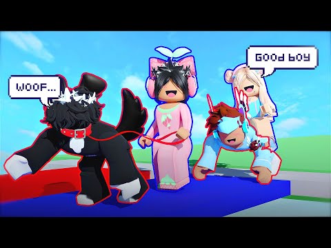 Видео: Прогулка с собакой в ​​ROBLOX с ютуберами