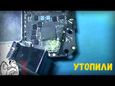 Видео: 💦УТОПИЛИ Xiaomi Redmi 9A. Не включается и не заряжается. Ремонт