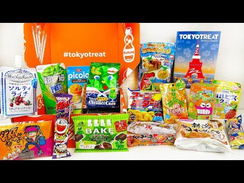Видео: Премиум коробка японских вкусняшек Tokyo Treat ... КуКуРуЗкИ!!!