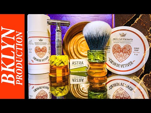 Видео: 💈Оцени👍 Неожиданный РЕЗУЛЬТАТ! Набор для бритья от Henri et Victoria Vetiver Yaqi Brush Бритва Baili