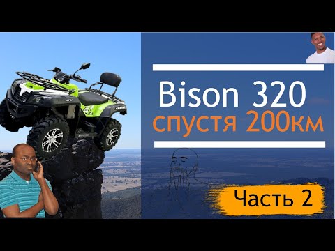 Видео: Bison 320 допы и нюансы ! серия 2 про самый дешевый полноприводный квадроцикл с инжектором