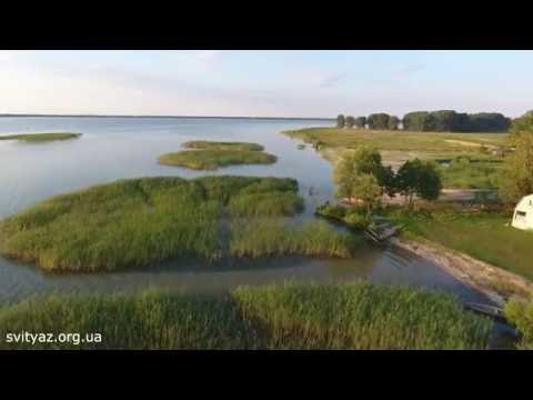 Видео: Вечірній політ над берегом оз.Світязь | HD 4k