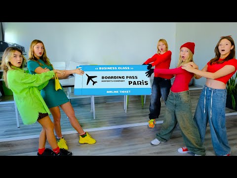 Видео: ВСЕ ХОТЯТ ПОЛЕТЕТЬ В ПАРИЖ! КТО ПОЛУЧИТ БИЛЕТ?