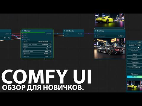 Видео: ComfyUI. Обзор для Новичков.