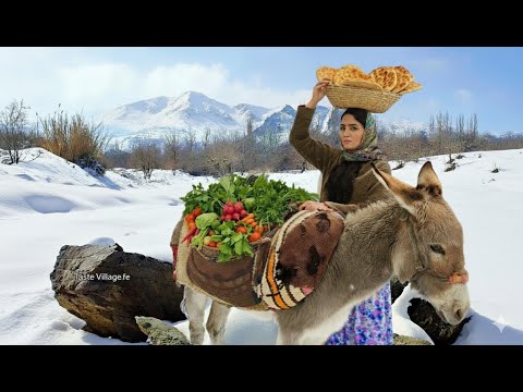 Видео: Деревенская Жизнь В Горах Ирана, Вдали От Цивилизации В Снежный День