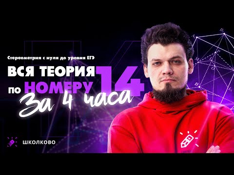 Видео: Вся теория по №14 за 4 часа | Стереометрия с нуля до уровня ЕГЭ