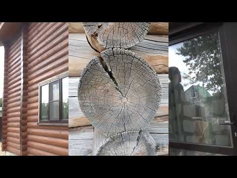 Видео: Торцы сруба- как и чем их защитить!? Что нужно с ними делать?