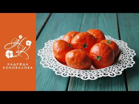 Видео: Как сделать мандарины из фоамирана легко и быстро.