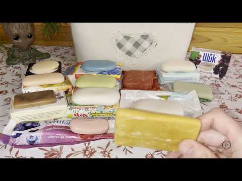 Видео: мыльница на май/ мыло на месяц/ мыло для семьи/open soap/ soap collection asmr/ relaxation