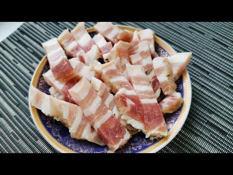 Видео: Солим сало по Сибирски.