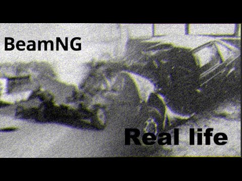 Видео: Авария на реальных событиях в BeamNG Drive #9