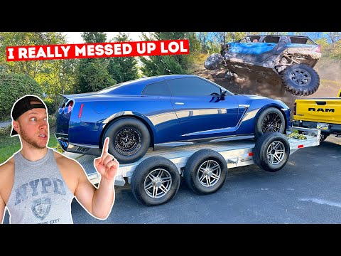 Видео: ПЕРВЫЕ ГОНКИ на моем 1800-сильном GTR!!! + У нас был ПЕРЕВОРОТ НА ФЕРМЕ...