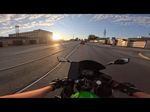 Видео: Мотопрогулка 2.0 | Kawasaki Ninja 400 2021 | Yoshimura usa | GoPro hero 12 Ulta HD 4K