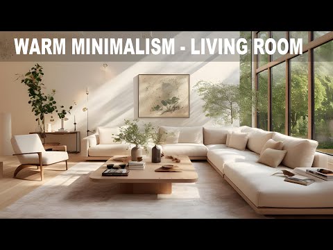 Видео: ТЕПЛЫЙ МИНИМАЛИЗМ - ИДЕИ ДИЗАЙНА ГОСТИНОЙ