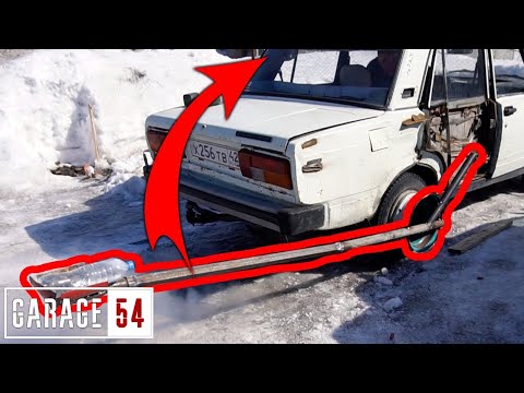 Видео: КАТАПУЛЬТА из ЖИГУЛЕЙ: СТРЕЛЯЕМ КИРПИЧАМИ ПО ....