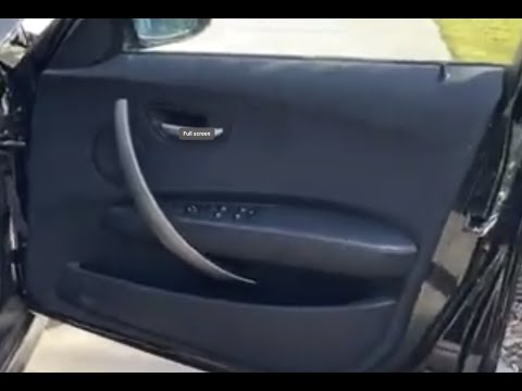 Видео: Как снять дверную карту BMW 1 серии. Снимите обшивку двери. Доступ к окну и зеркалу. E87 3