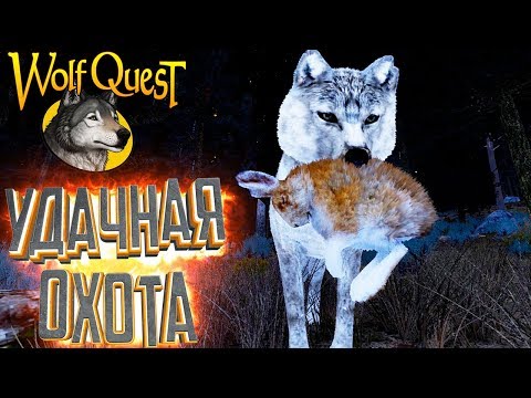 Видео: Сразился с Волком и Нашёл Самочку в WOLFQUEST #2