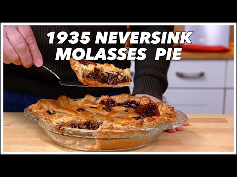 Видео: Рецепт пирога с патокой Neversink 1935 года — Old Cookbook Show