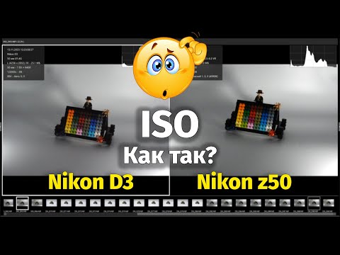 Видео: Nikon D3 VS z50 ISO Старый ФФ или новый БКЗ кроп