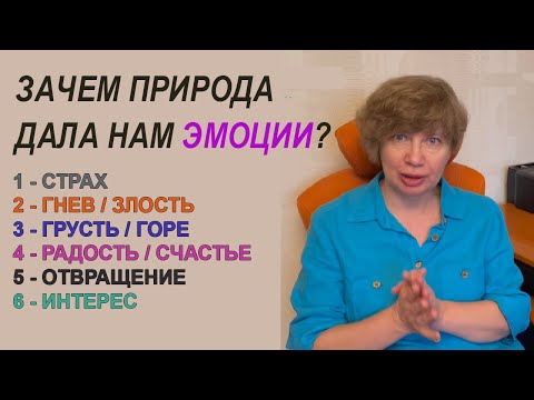 Видео: Всё об ЭМОЦИЯХ кратко. Шесть основных эмоций человека. Отличие эмоций от чувств и аффектов