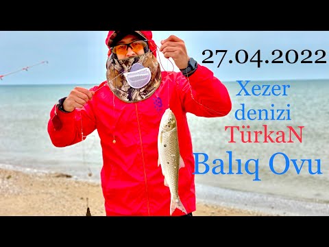 Видео: Xezer denizinde baliq ovu | Turkan | kutum | рыбалка на море | fishig time |