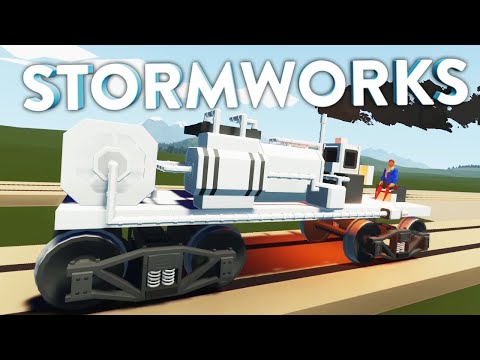 Видео: АТОМНЫЙ ПАРОВОЗ! ГАЙД по ПАРОВОМУ ДВИГАТЕЛЮ на УГЛЕ и ЯДЕРНОМ ТОПЛИВЕ | Stormworks: Build and Rescue