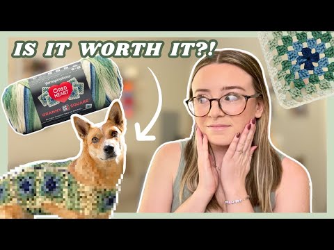 Видео: ОБЗОР пряжи Red Heart All In One Granny Square (и рассказываю вам, ДЕЙСТВИТЕЛЬНО ли она того стои...