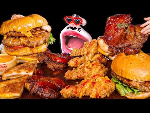 Видео: Курица с золотистыми оливками, курица по-ямайски, бургер с говядиной и грибами! 🍗🍔🍄