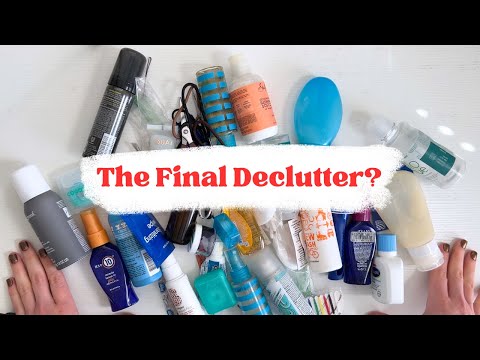 Видео: Мини-наборы для путешествий Decclutter для Project Pan с мной