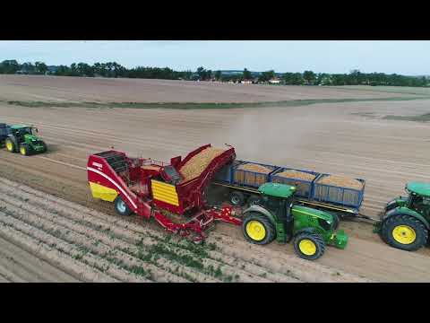 Видео: GRIMME WR 200 & SE 260 | 2+2= 4 рядки