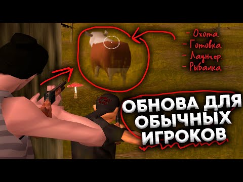 Видео: ОБНОВА ДЛЯ ОБЫЧНЫХ ИГРОКОВ: Лаунчер, охота, рыбалка, квесты, готовка на SAMP RP LEGACY