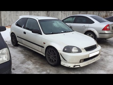 Видео: Honda Civic 6 - облегченный маховик