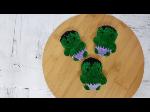 Видео: Мастер-класс  брелок Халк 🤗🤗🤗